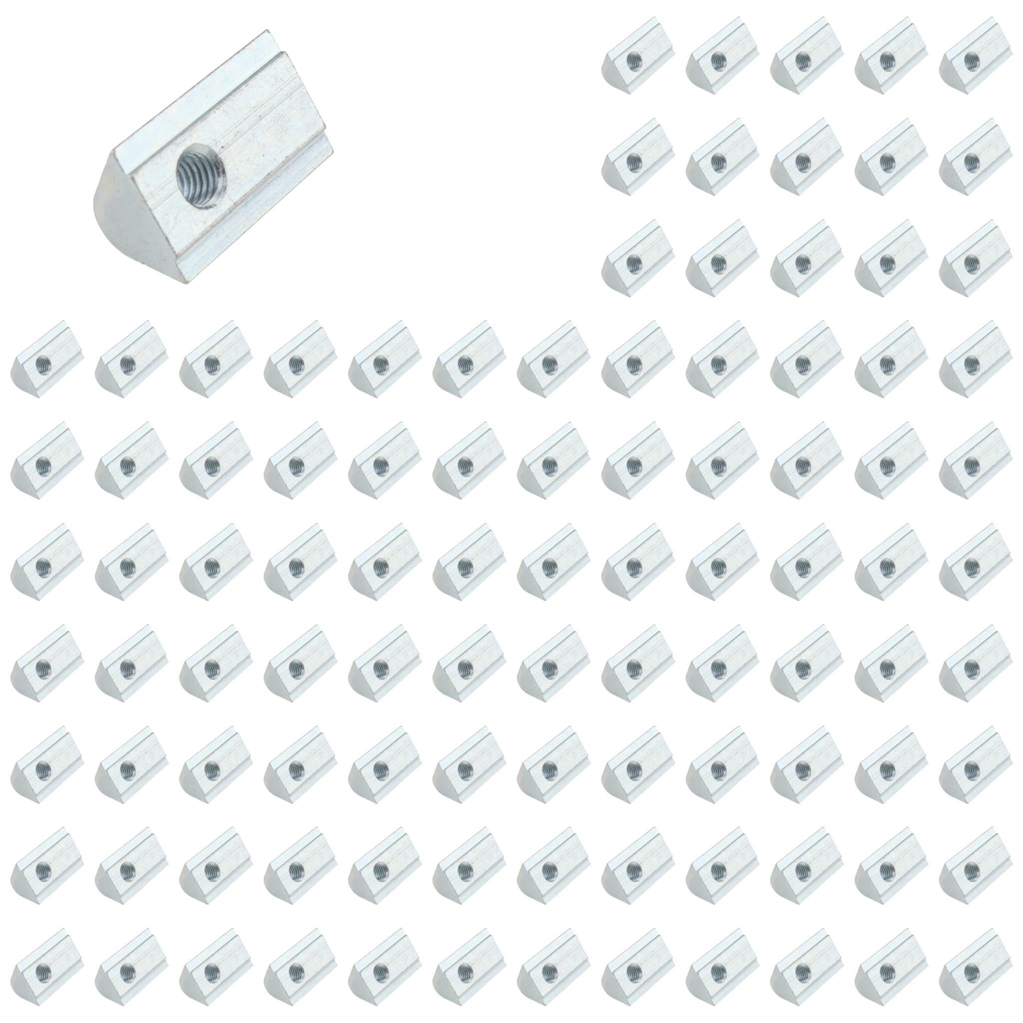 100x, Automatikverbinder, Nut 12, Typ I, Stahl, verzinkt