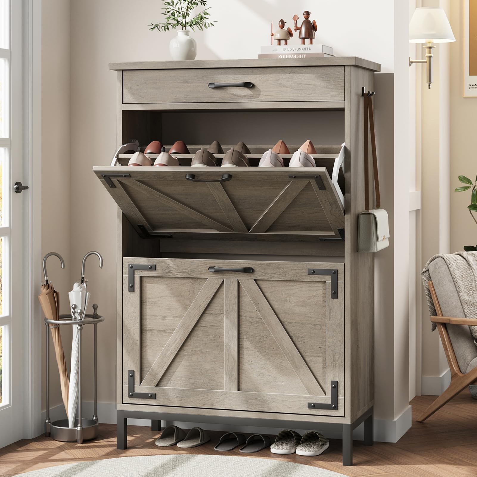 Shoe Cabinet With Bench IFGET 71