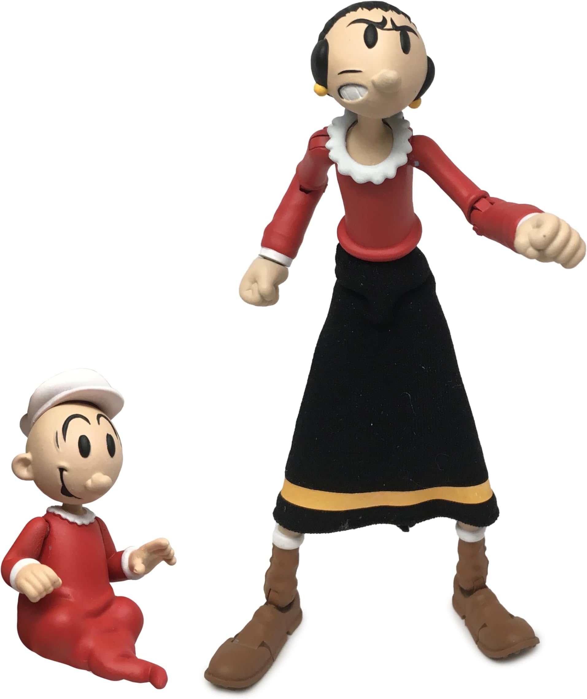 Popeye Classics: Olive OYL 1:12 Scale Action Figure,Multicolor
