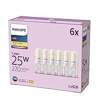 Philips Lighting LED 25W G9 WW ND 6CT/6 EC