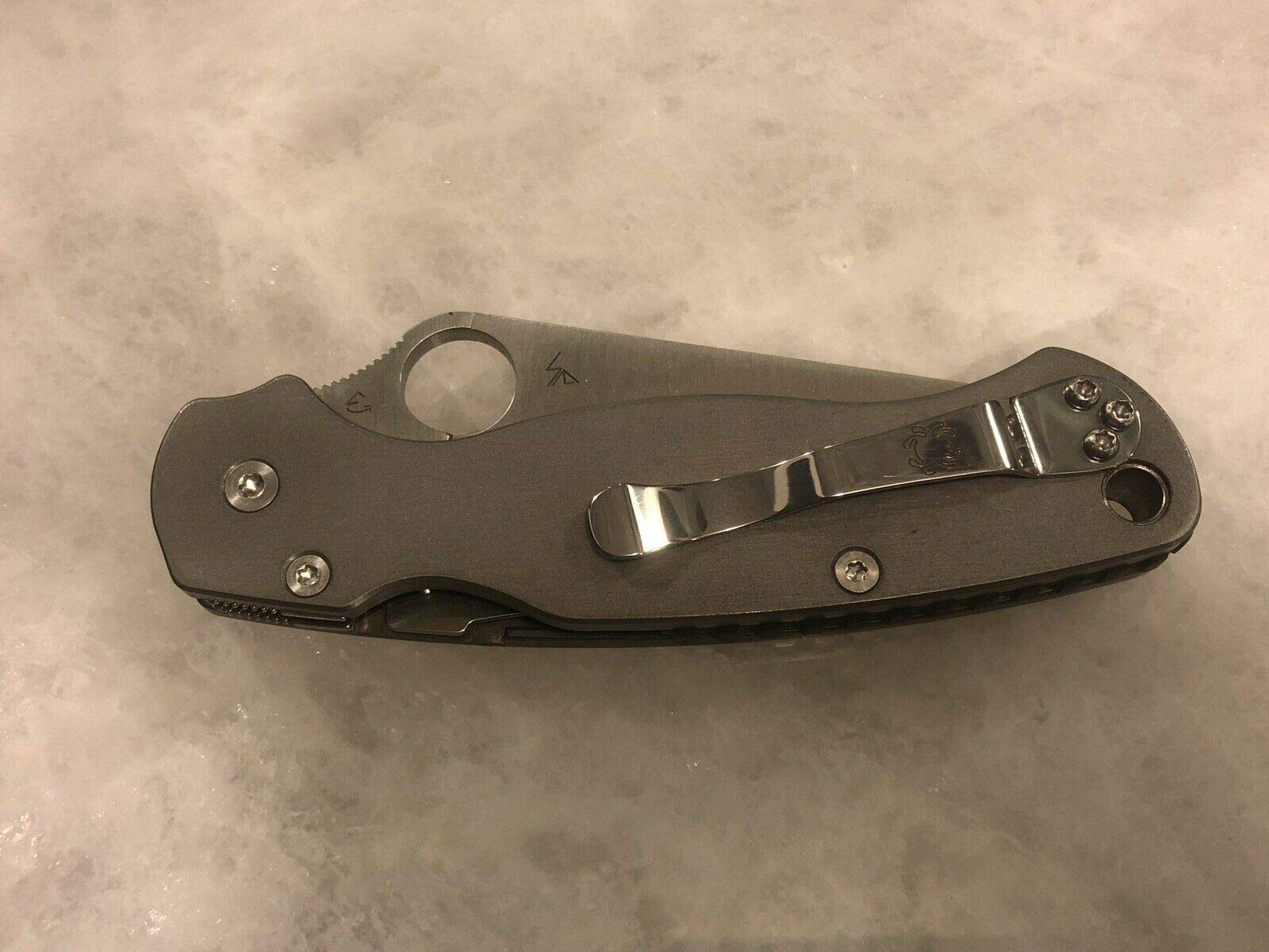 Stainless Steel Replacement Scale, Pivot & Pocket Clip Screws Set for