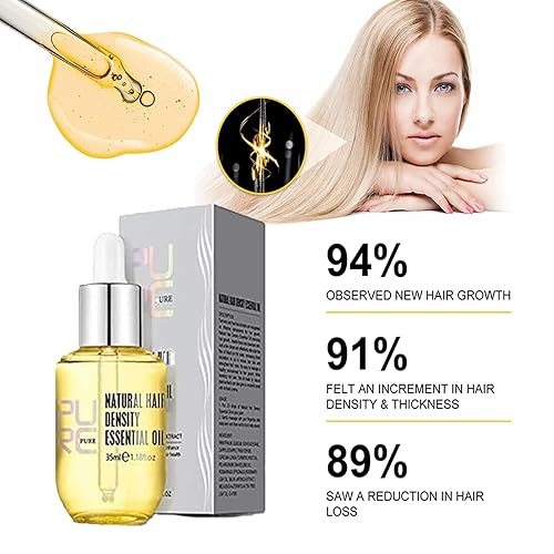 Miniatura 3 de Purc - Aceite esencial para el crecimiento del cabello, aceite esencial de densidad natural del cabello, aceite de esencia de crecimiento del