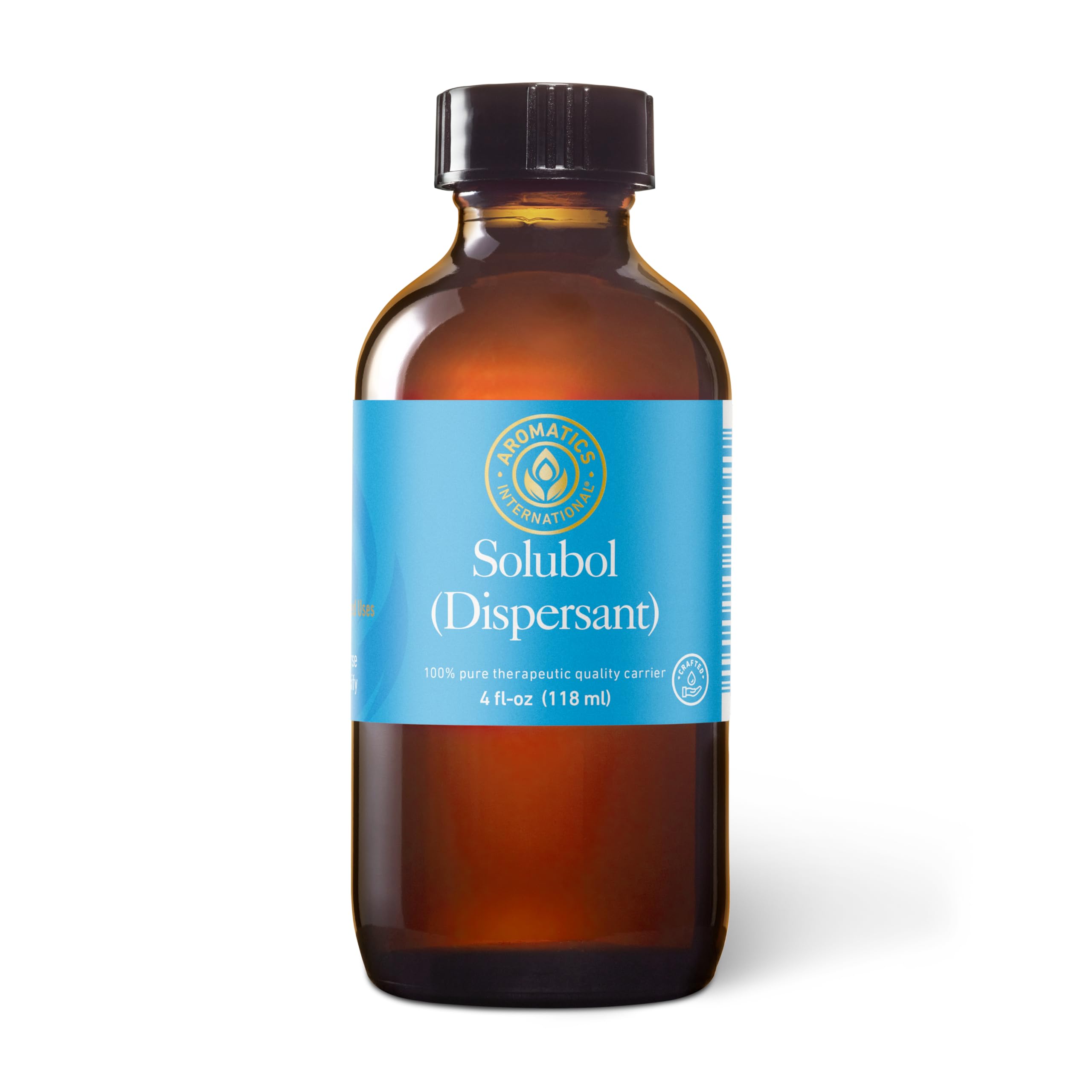 Aromatics International Solubol Dispersant Emulsifier 4 fl oz – Natural Solubilizer for Essential Oils, and Water-Based Blends 118 mL