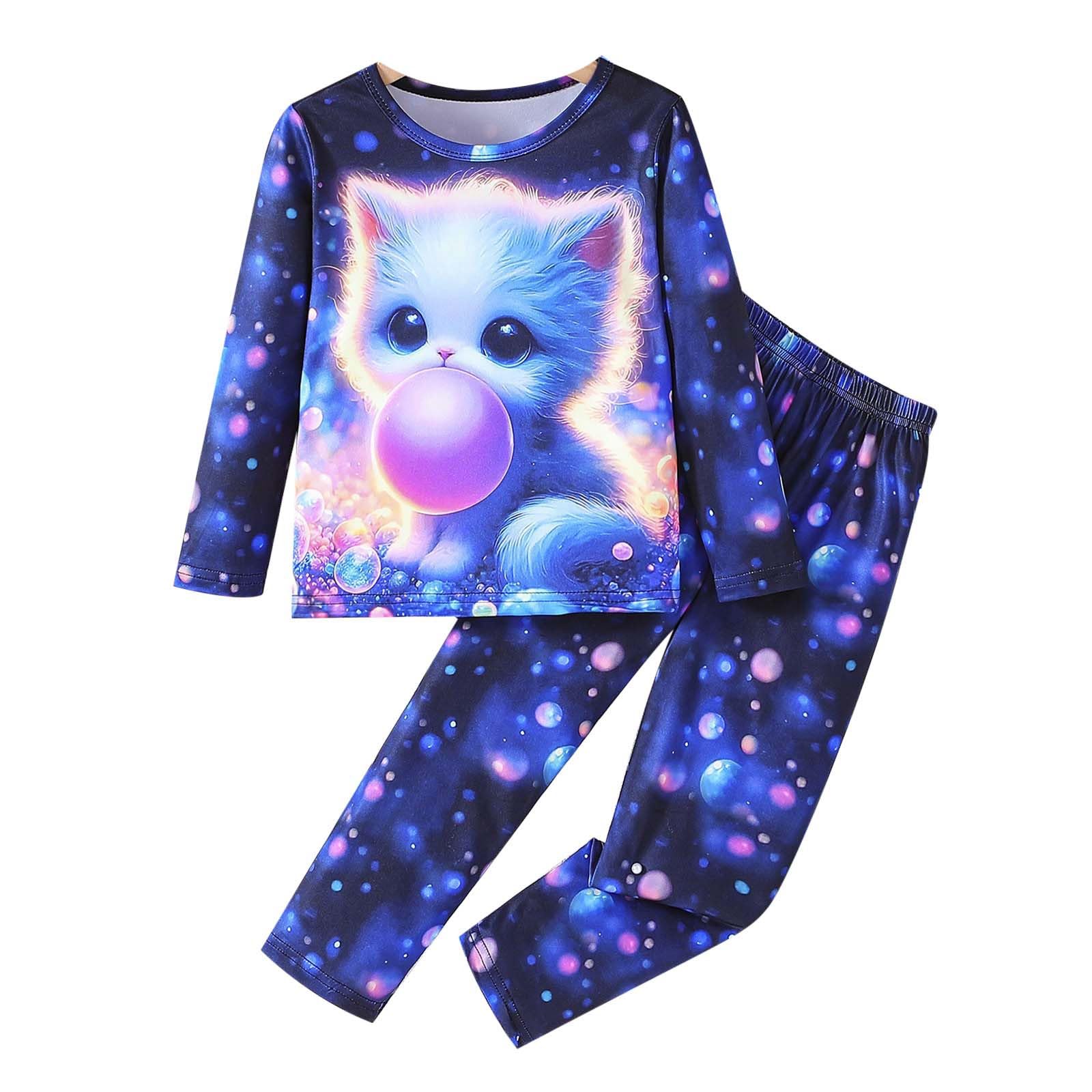 Ensemble Enfant, De Vêtements Pour Enfants, Haut Et Short À Manches Noctilucentes Pour Garçons Et Filles, 2 Pièces, Tissu Doux Pour La Peau