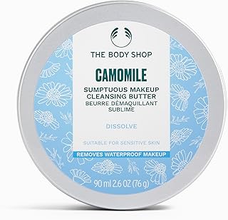 Camomile Sumptuous Makeup Cleansing Butter (1x 90ml), Lightweight Makeup Remover for Sensitive Skin, Removes Waterproof Makeup, SPF & Impurities, Enriched with Camomile Oil & Shea Butter