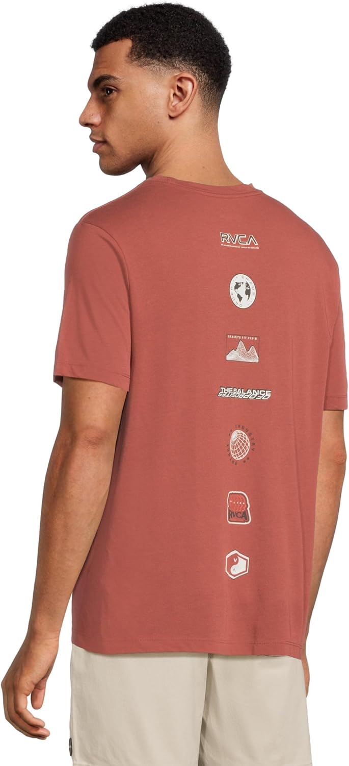 RVCA Men's Xt Stacks Short Sleeve