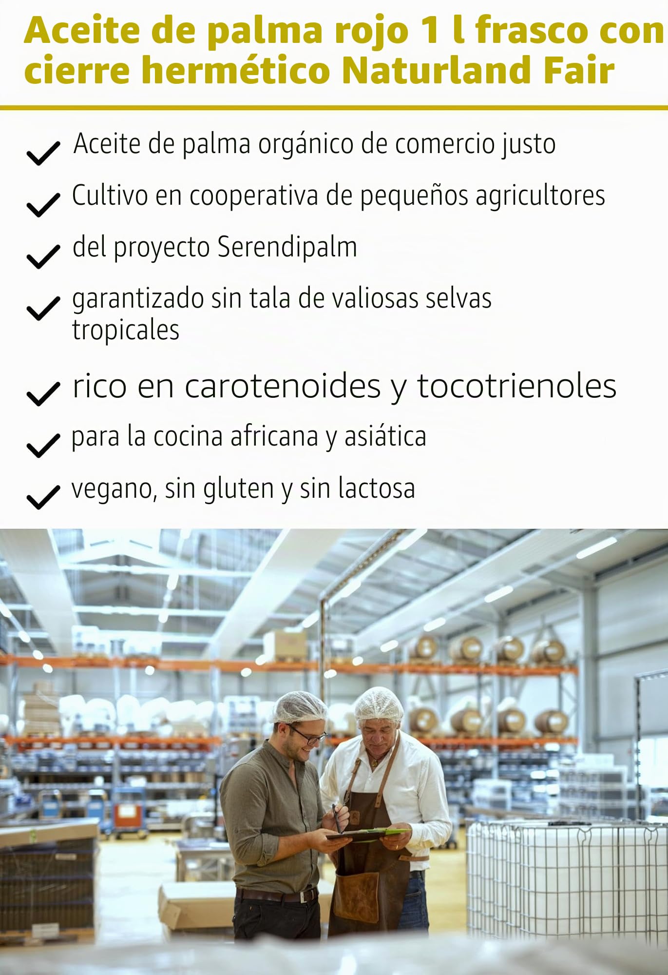 Solling Bio - Aceite de palma (1000 ml)