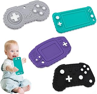 Teething Toys for Babies 0-6 Months 6-12 Months, 4Pack Baby Toys 6 to 12 Months, Baby Teething Toys, Baby Toys 0-6 Months Teethers for Babies, Teether for Baby Boy Girl Infant Newborn Teething Toys