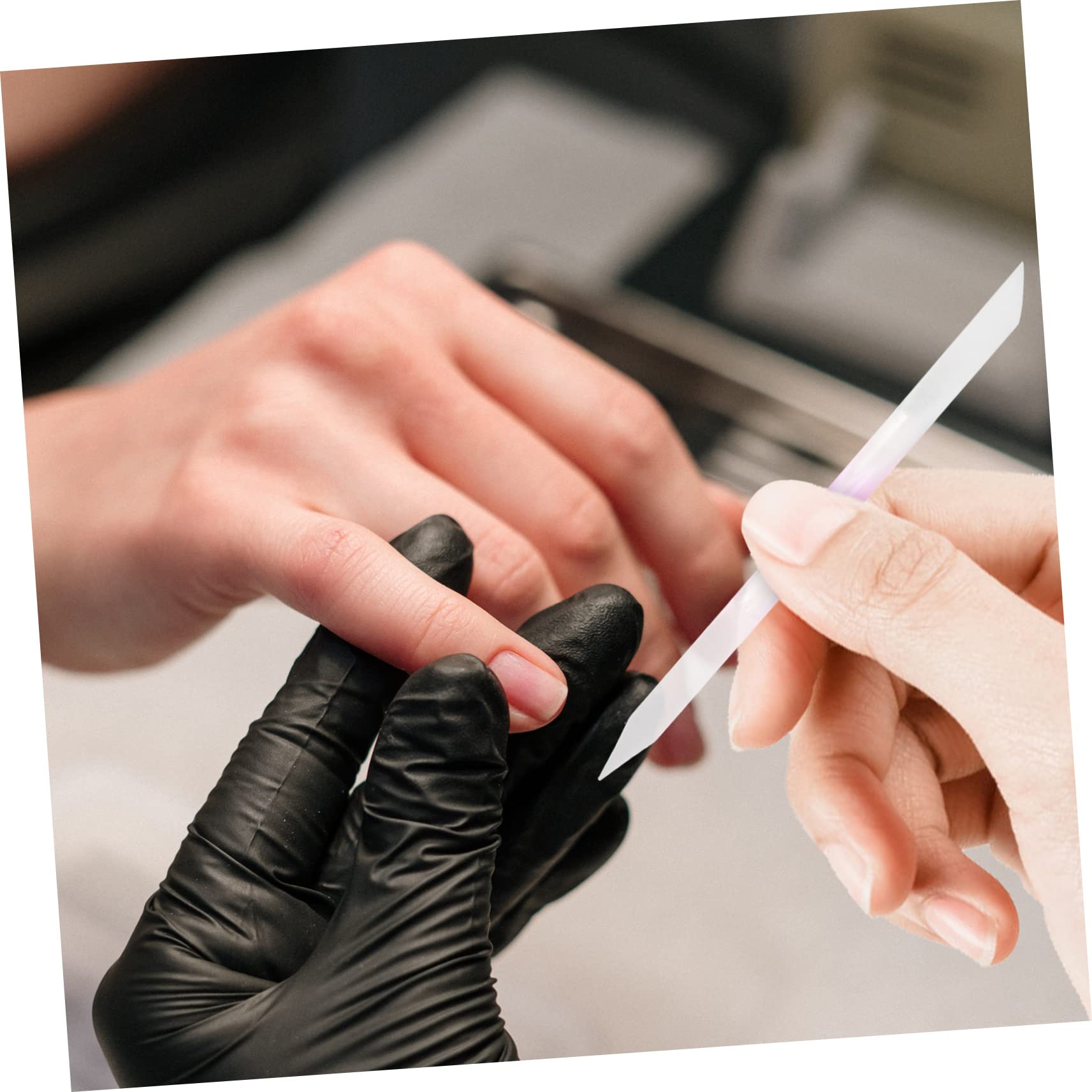 minkissy 18stücke Teiliges Nagelfeilen Aus Glas Effiziente Nagelpolierwerkzeuge Für Maniküre Und Pediküre Für Naturnägel Und Gelnägel Elegantes Design Einfach Zu Bedienen