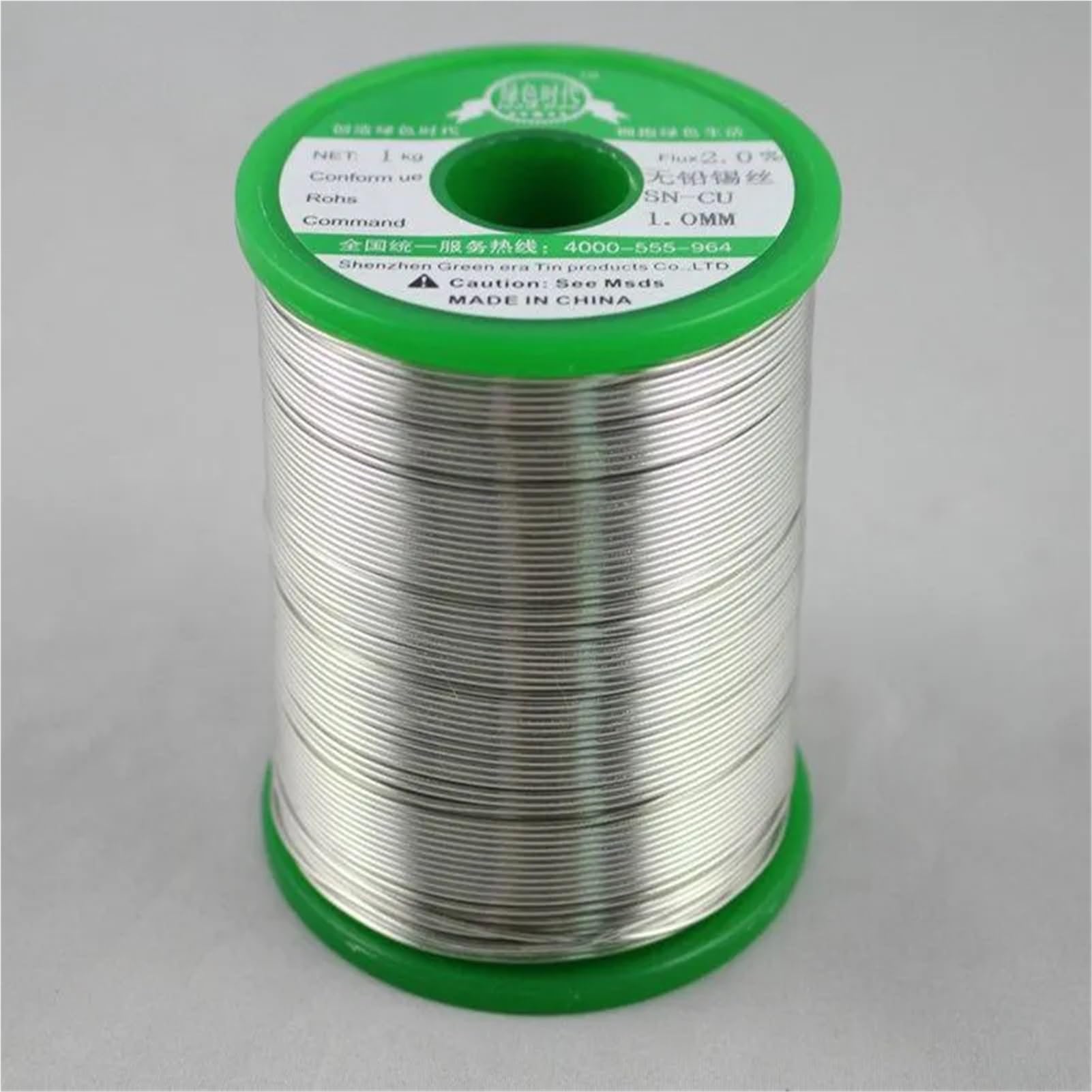 Zinndraht 0,6 mm - 5 mm, Metallmaterial, Durchmesser 1,5 mm x 1 m, Zinndraht für elektrische Reparaturen (Durchmesser 5,0 mm x 1 m, 1 Stück)