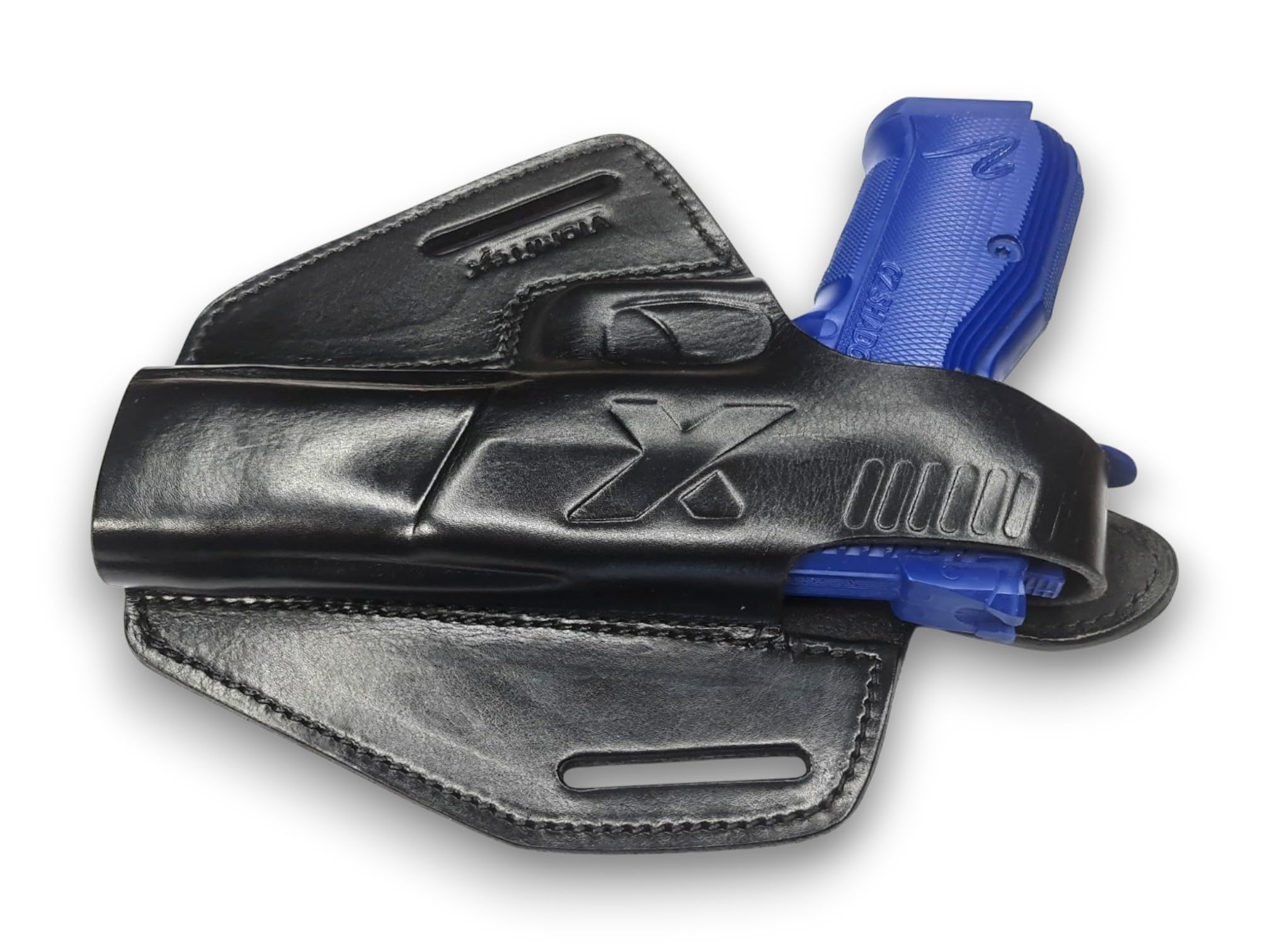 Amazon.co.jp: vlamitexブラックレザーホルスターのCZシャドウ2 / p-09