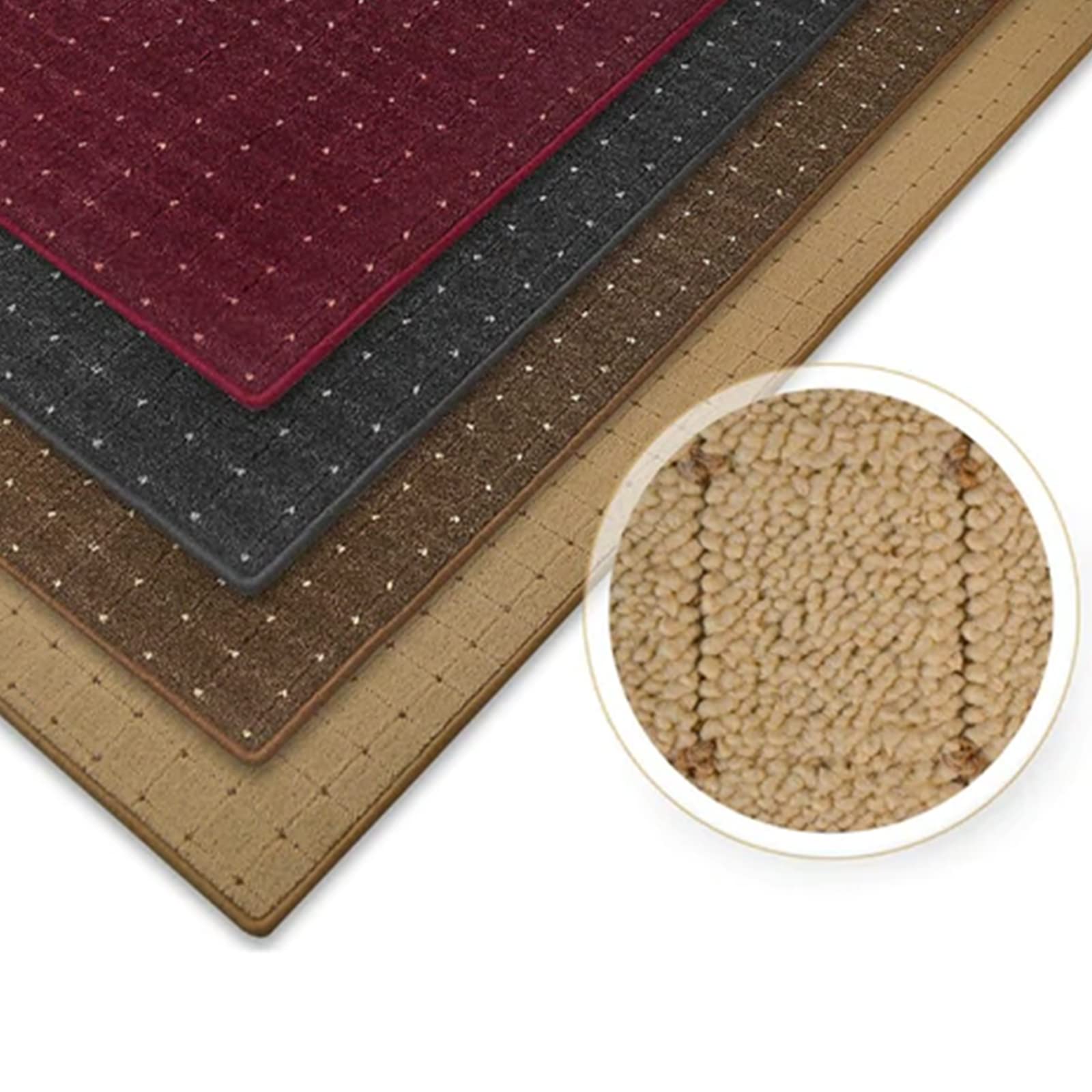 Floordirekt Bettumrandung Rapido - Hochwertige Verarbeitung - Bettvorleger Teppichläufer - 3-teilig - Läufer-Set in 3 Größen (B: 67 cm | L: 1 x 250 cm + 2 x 140 cm, Beige)