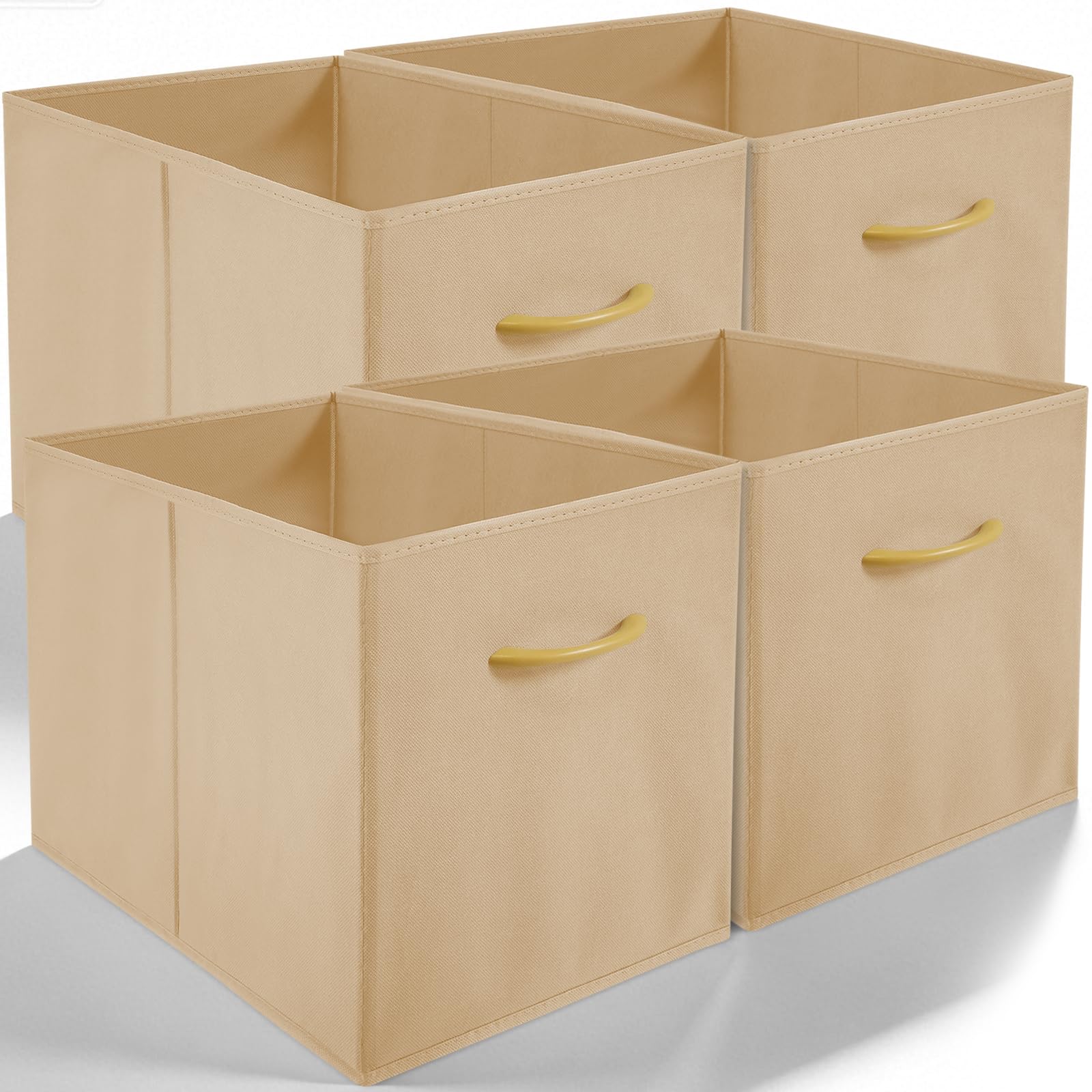 Amazing Tour Cube Storage Boxes, Foldable with Handles, 4 Pack — image 1