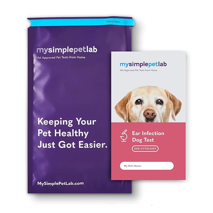 Buy MySimplePetLab Dog Ear Infection Test Kit Fast and Accurate
