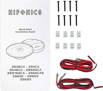 Amazon.com: Hifonics (4) ZS5768CX 5x7 or 6x8 1000 Watt Coaxial Car