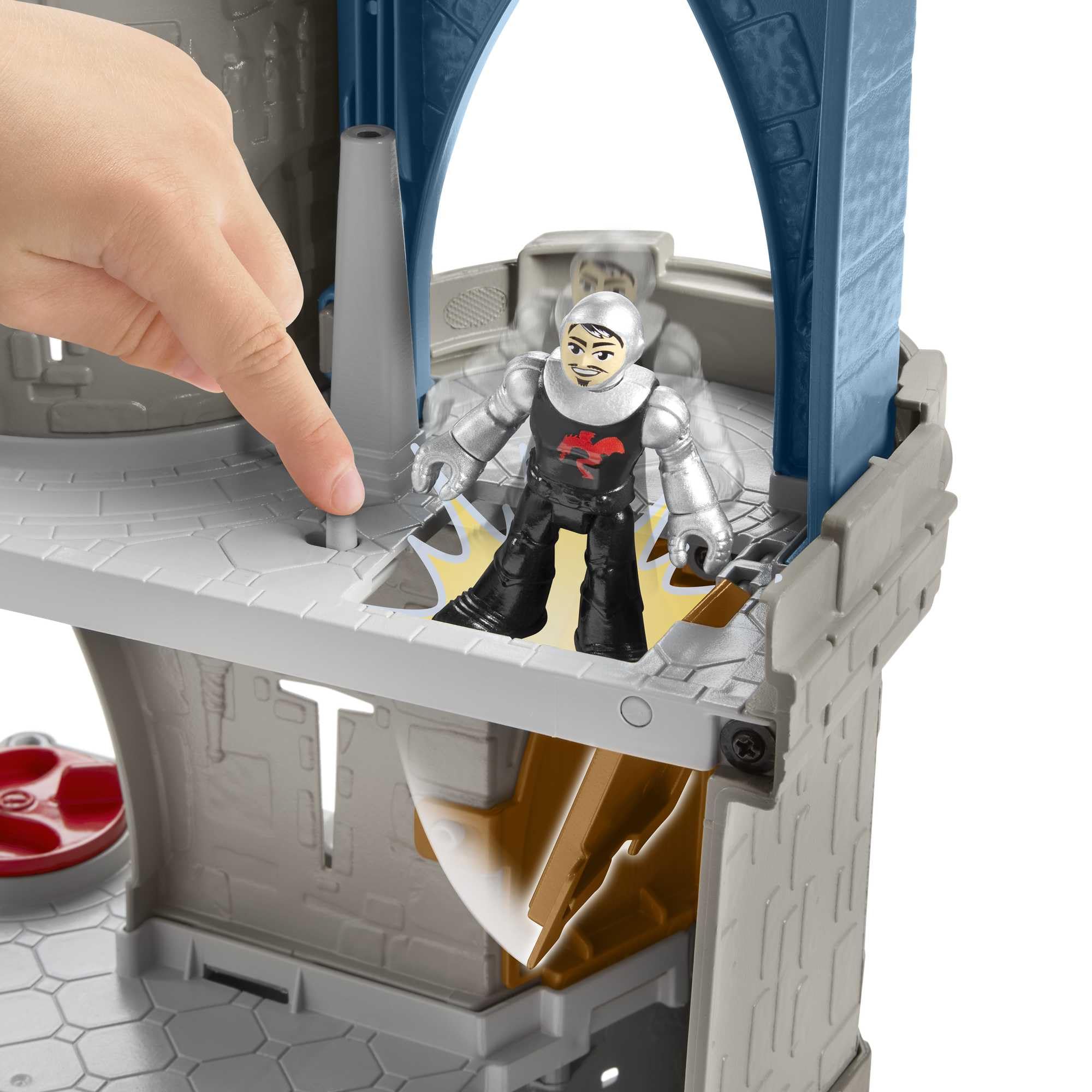 Fisher-Price Imaginext Castillo aventuras Set de juego con figura de juguete y accesorios, regalo para niños +3 años