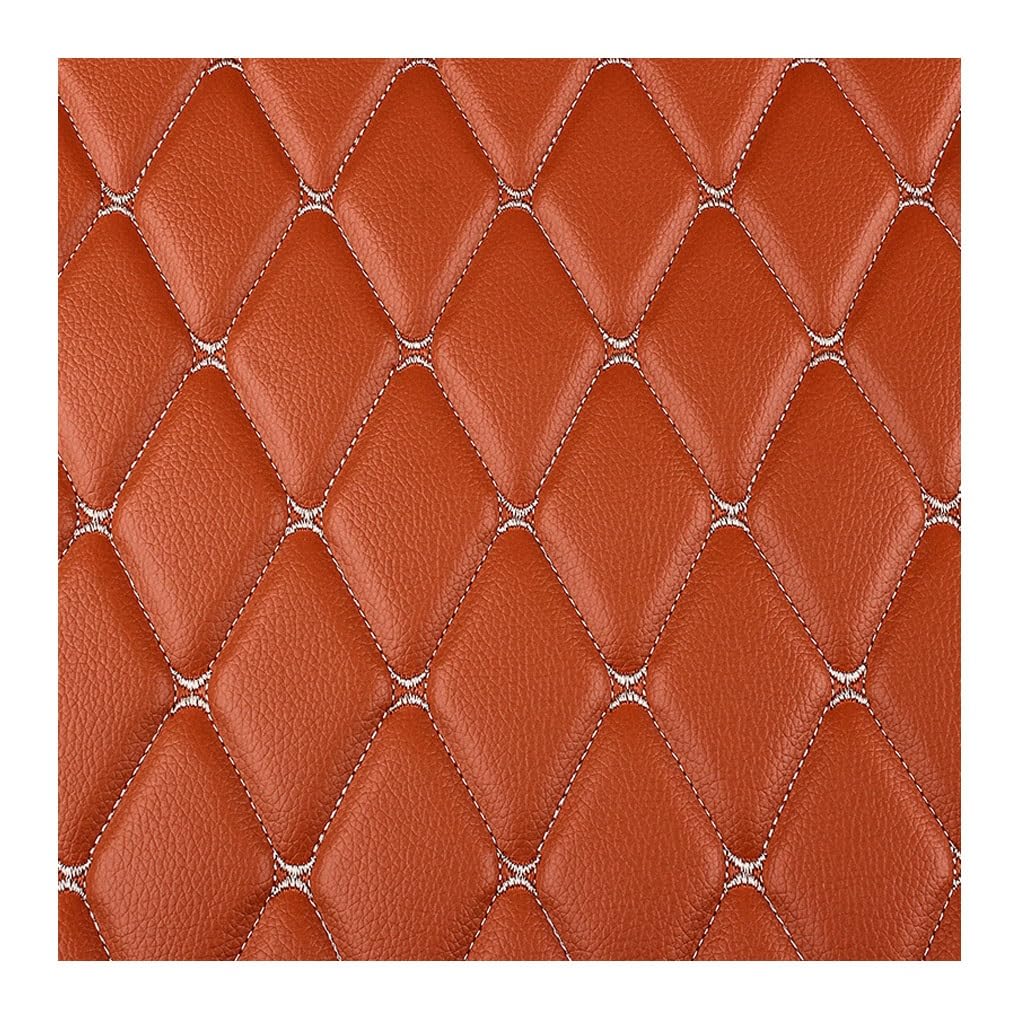Feuille en simili cuir marron 1.6x4m pour rénovation canapé - 8