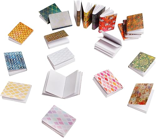 20 cuadernos miniatura a escala 112, mini libros de casa, libros en miniatura, libros pequeños, mini libros para mini, sala de estudio, dormitorio, disponible en Yaxa El Salvador
