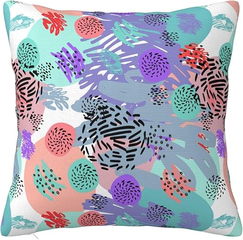 YIPOCH Creative Seamless- Throw Pillow Covers 22"x22" Throw Pillow Cushion Cases Decoration for Couch Sofa Pillow Covers fundas para cojines de sala