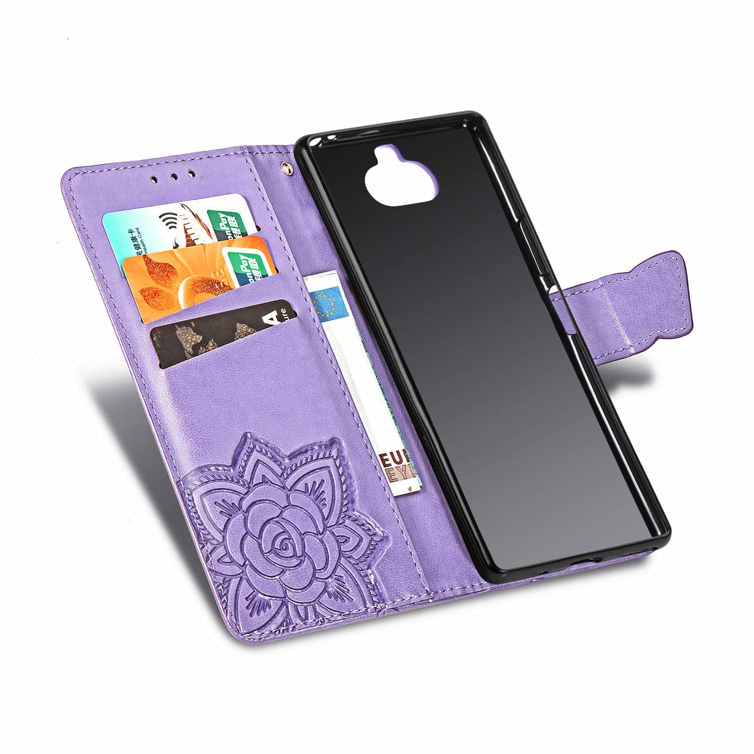 ３ Xperia 8 ケース 手帳型 Xperia SOV a 8 薄紫 971 Amazon.co.jp: Xperia 8 ケース 手帳型 Xperia SOV42 ケース 財布型