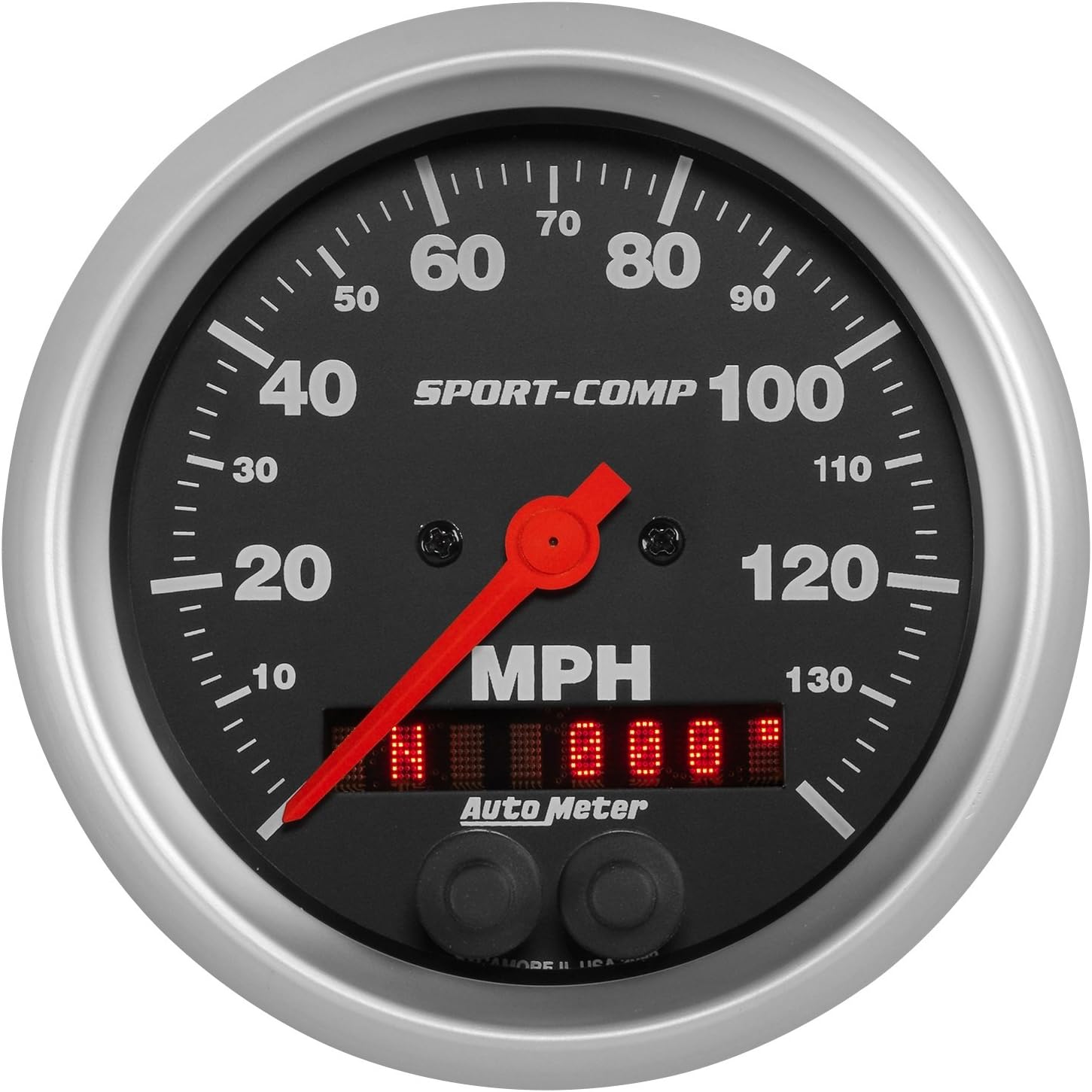 AUTO METER 3982 Sport-Comp GPS Speedometer, 3.375 in.