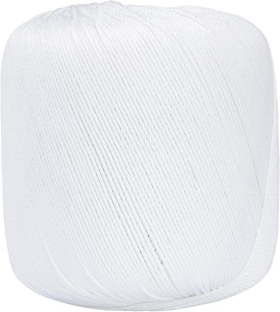 Red Heart Fashion Crochet Thread, White