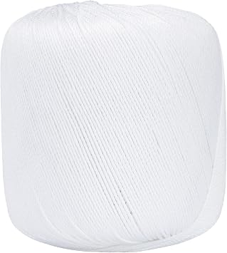 Red Heart Fashion Crochet Thread, White