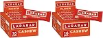 LÄRABAR Cashew, Fruit and Nut Energy Bar, Pack of 16 Bars, Gluten Free, Vegan, Family Pack, Snack Bars, 768 Grams Package
