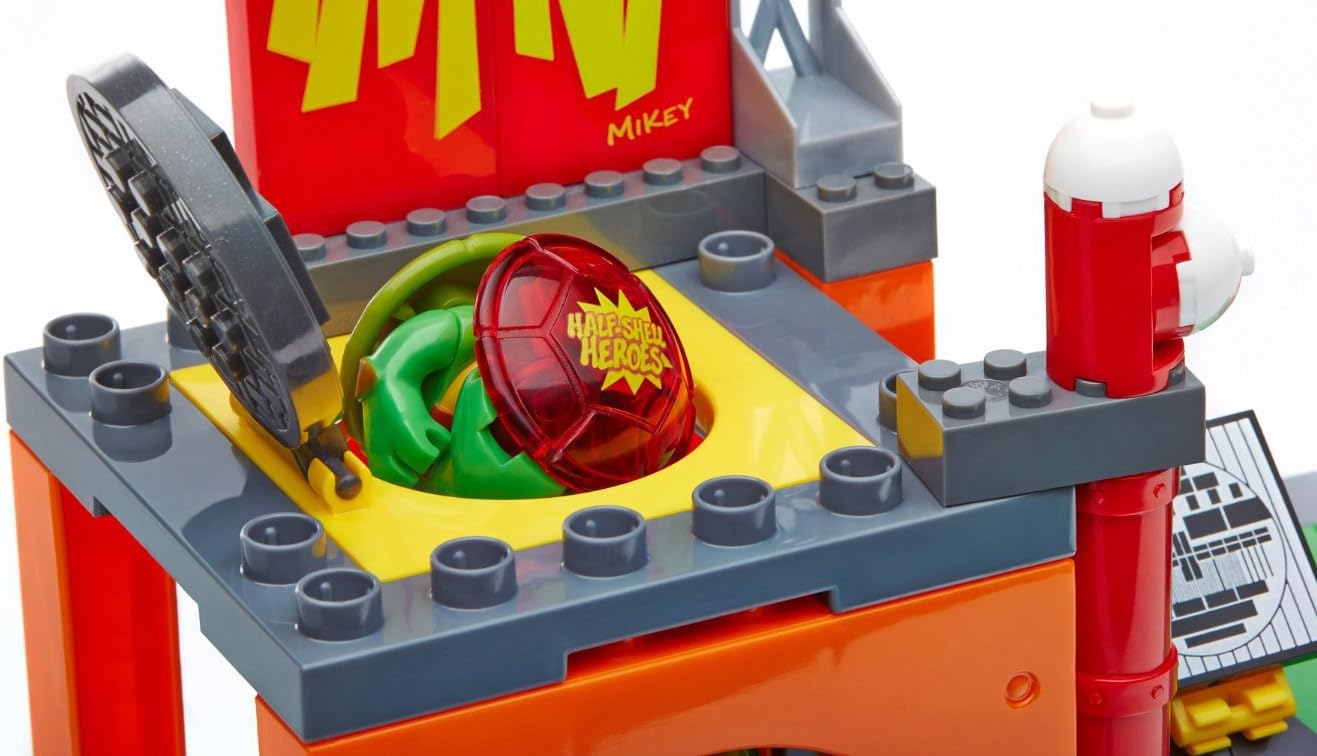 Hоttеѕt Sаlеѕ Mega Bloks TMNT Half-Shell Heroes Turtle Lair Battle Building Kit