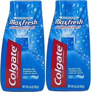 Colgate Max Fresh Cool Mint Liquid Toothpaste with Mini Breath Strips