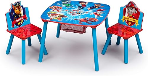 Miniatura 1 de Delta Children - Juego de mesa y sillas para niños con almacenamiento