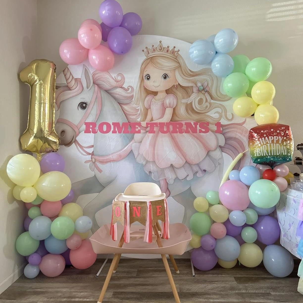 200cm Individueller runder Hintergrund, personalisierte Bogenkreisabdeckung, individualisieren Sie Ihre Fotokabine, geeignet für Babyparty, Geburtstag, Hochzeit, Party, Dekoration | Personalisierter Fotohintergrund für Babyparty, Geburtstag, Hochzeit, Par