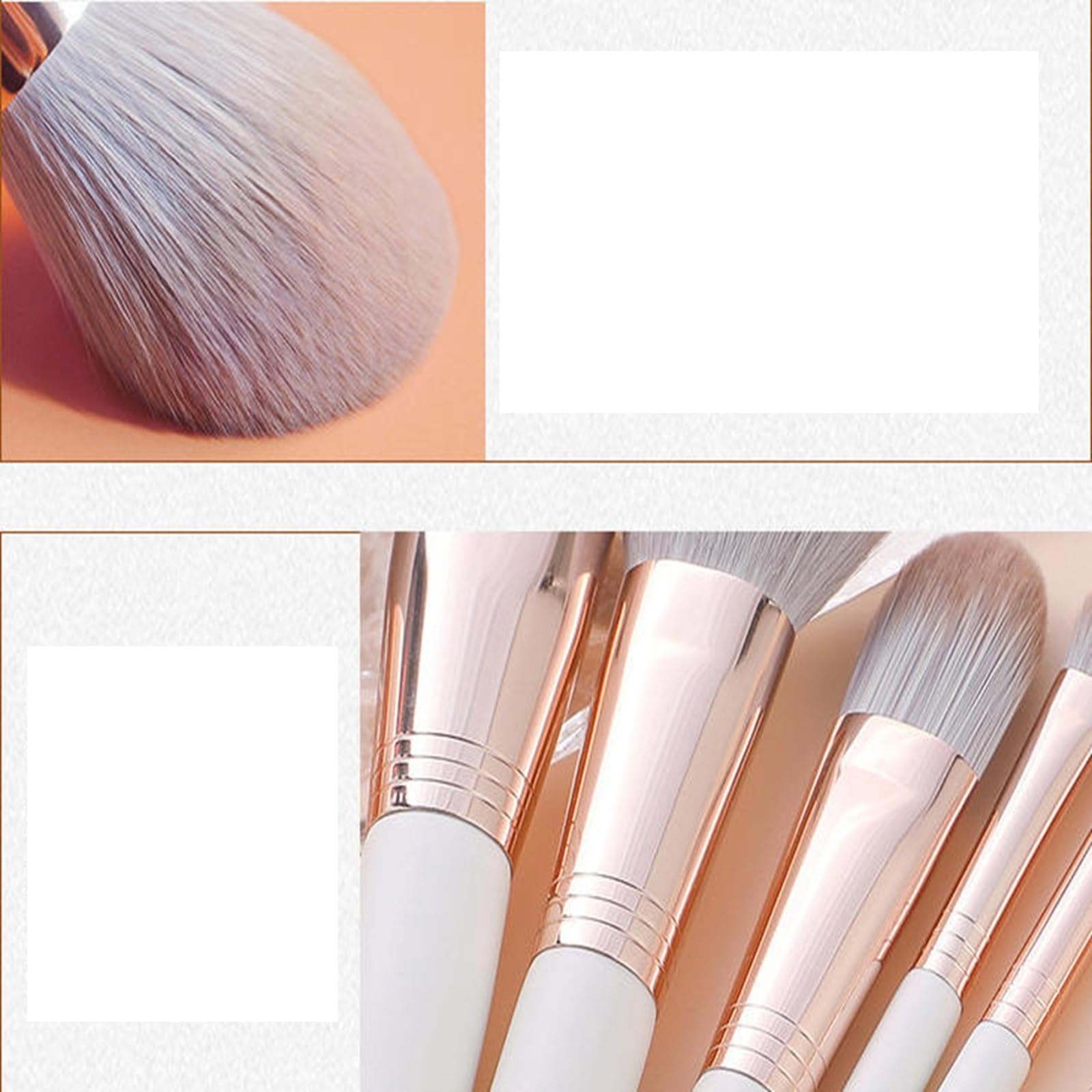 Pinceles de Maquillaje Set De Maquillaje 11 Piezas: Sombra Ojos, Labios, Base, Polvos, Brochas, Herramientas Belleza para Todas las Mujeres