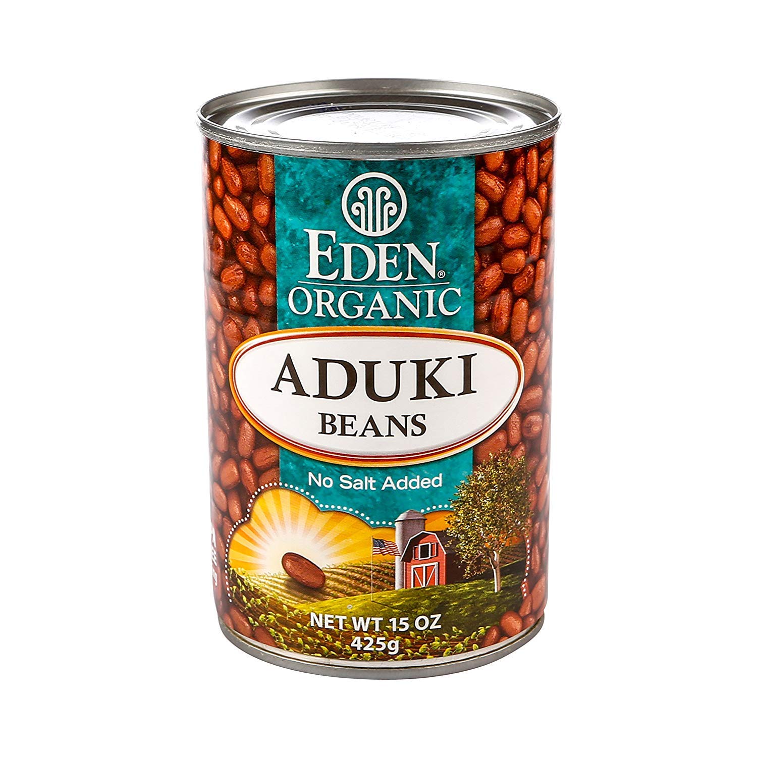 Eden Organic Aduki Beans, No Salt Added, 15-Ounce Cans (Pack of 12) ( Value Bulk Multi-pack)