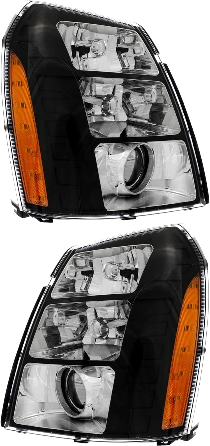 ACANII - For 2003-2006 Cadillac Escalade HID Model Replacement Headlight Headlamp