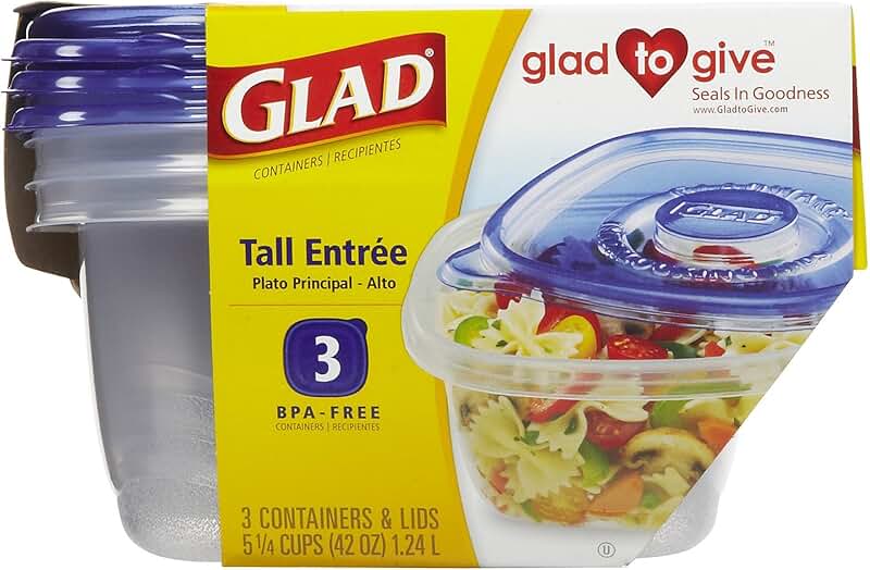 glad containers with lids