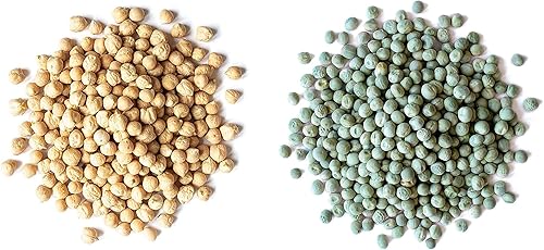 Miniatura 3 de Paquete de legumbres premium  Garbanzos, 5 libras y guisantes verdes enteros, 5 libras  Verificado sin OMG, crudos, kosher, vegano