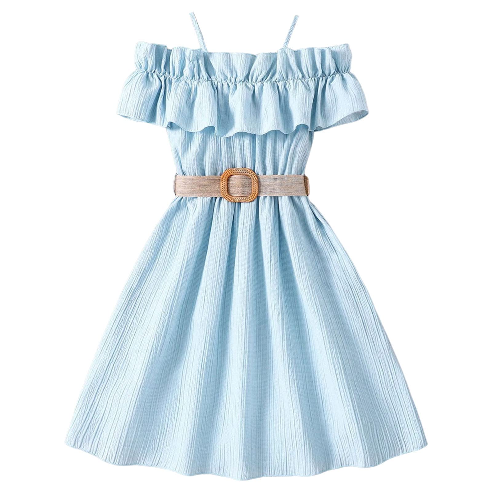 Tween Girls Summer Dress Spaghetti Strap Square Neck Double Layer | Desertcart INDIA Tween Girls Summer Dress Spaghetti Strap Square Neck Double Layer | Desertcart INDIA