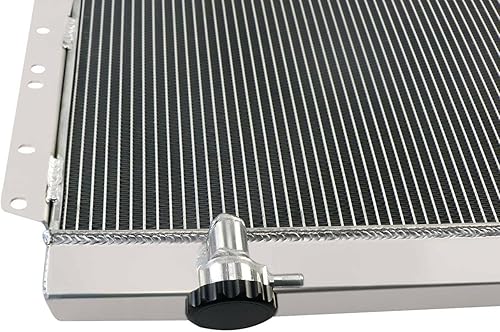 Miniatura 7 de ALLOYWORKS Radiador de aluminio de 3 filas para Toyota Land Cruiser FJ40 FJ45 3.9 4.2 1969 1970 1971 1972 1973 1975 1976 1977 1978 1980 Toyota Land