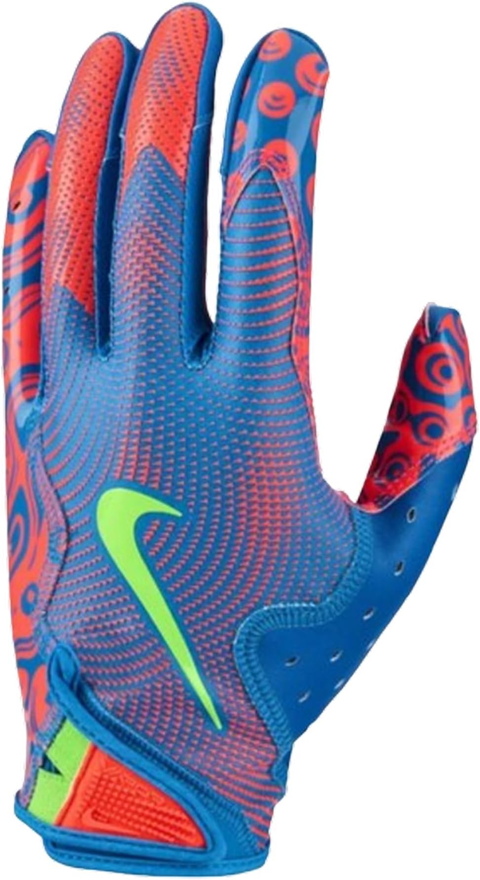 Vapor Jet 8.0 Football Gloves Blue Orbit | Hyper Orange | Green XX-Large