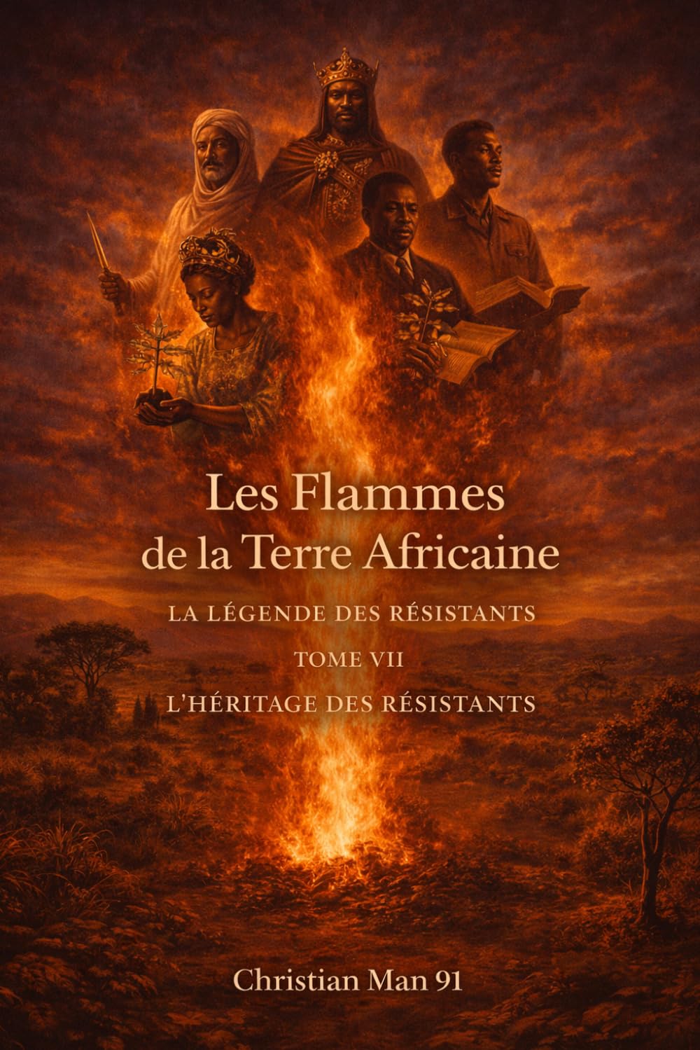 Les Flammes de la Terre Africaine : La légende des résistants - Tome VII: L’HÉRITAGE DES RÉSISTANTS
