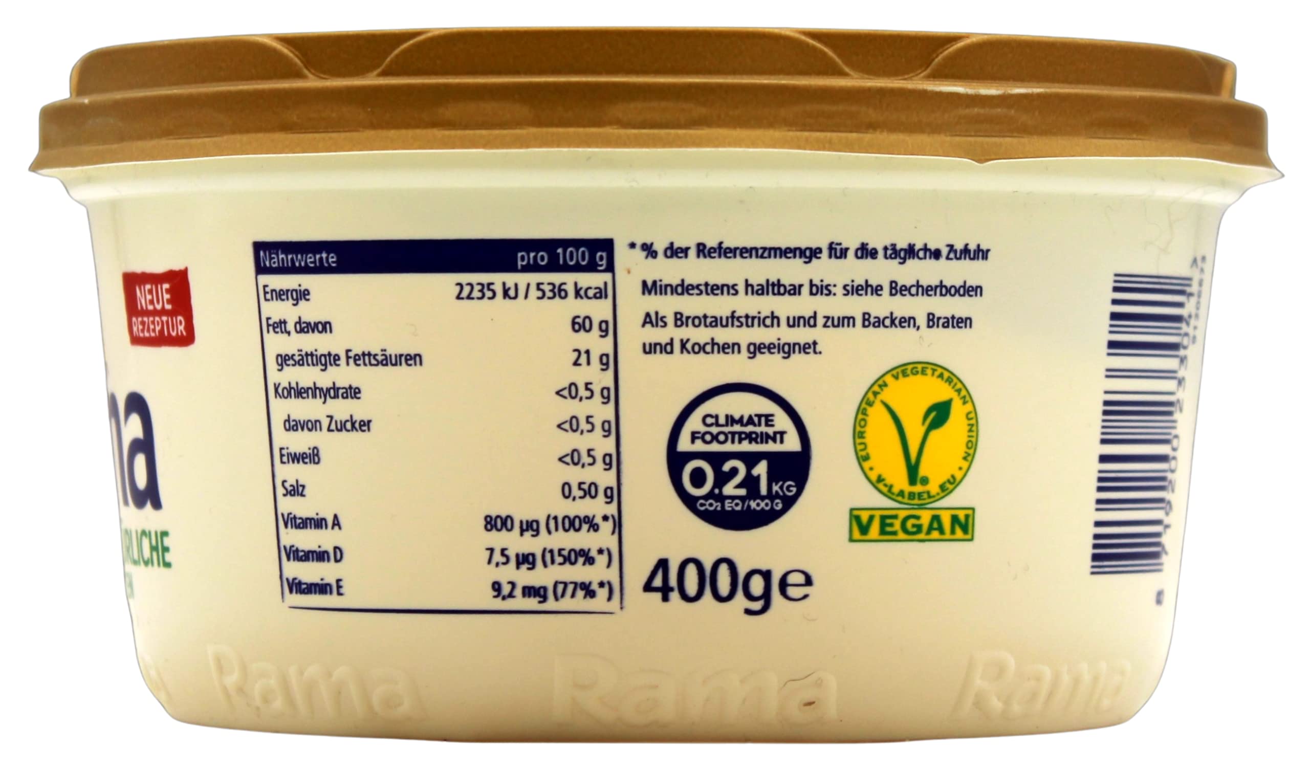 Rama Margarine, 18er Pack (18 x 400g)