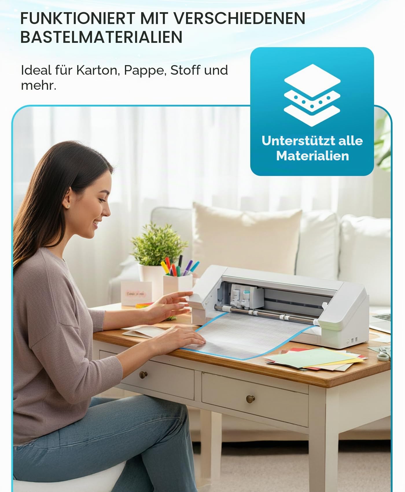 Silhouette America Schneidematte für SILHOUETTE CAMEO PLUS & PRO Leicht klebend
