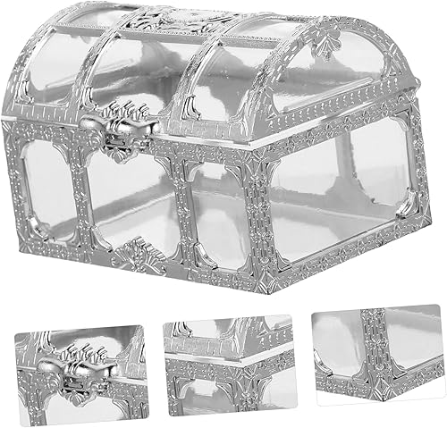 Miniatura 6 de Garneck Caja de 10 piezas de regalo de caramelo decoración retro caja de plástico organizador de joyas cajas de regalo de boda caja de recuerdo