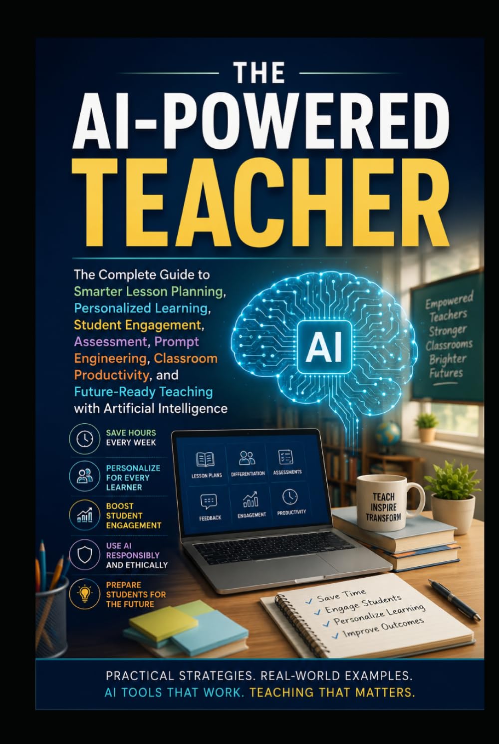 The AI-Powered Teacher: The Complete Guide to Smarter Lesson Planning, Personalized Learning, Student Engagement, Assessment, Prompt Engineering, Classroom Productivity, and Future-Ready Teaching