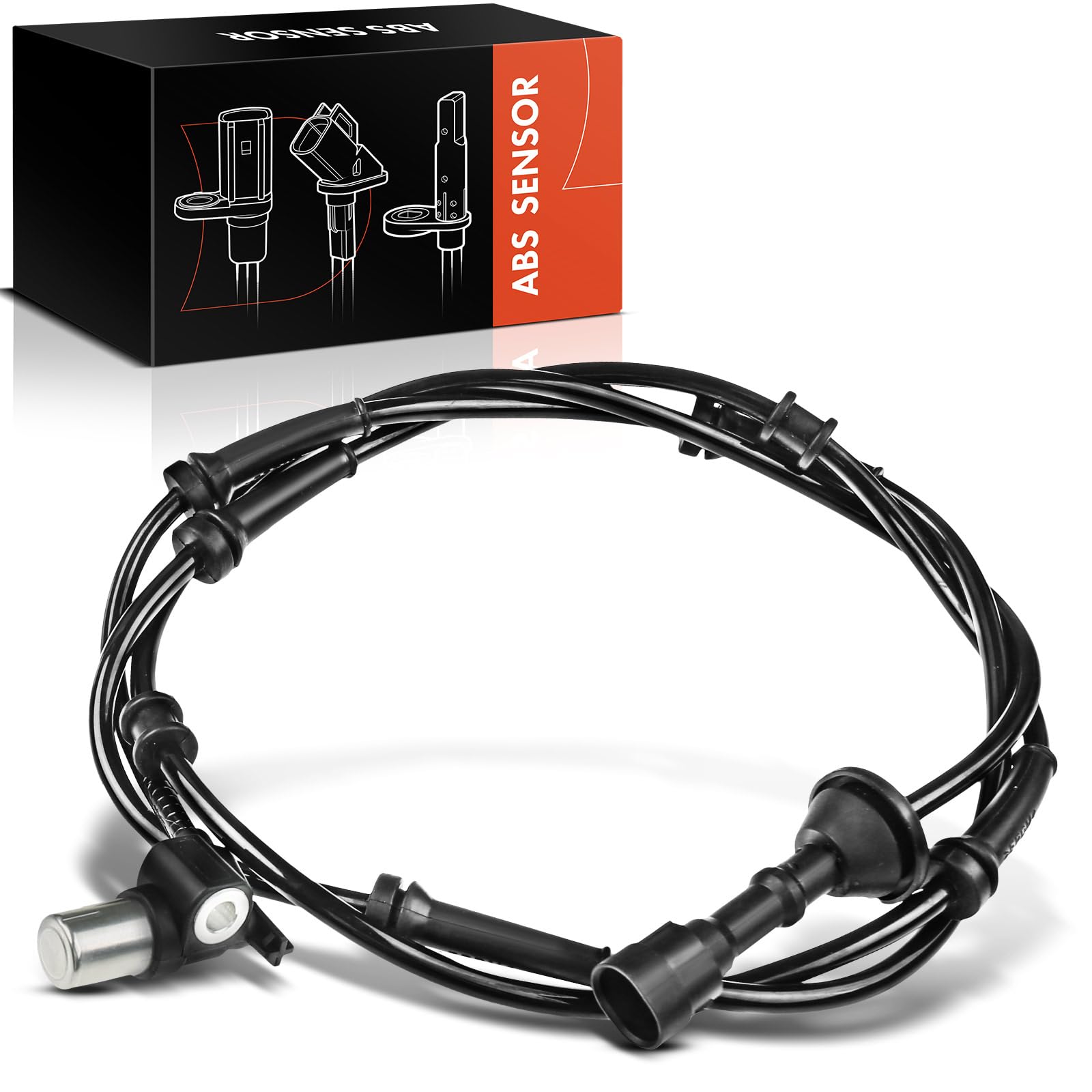 ABS czujnik prędkości obrotowej koła oś przednia 2-biegunowa do Cherokee XJ 2,5 l 4,0 l 1984-2001 56005217