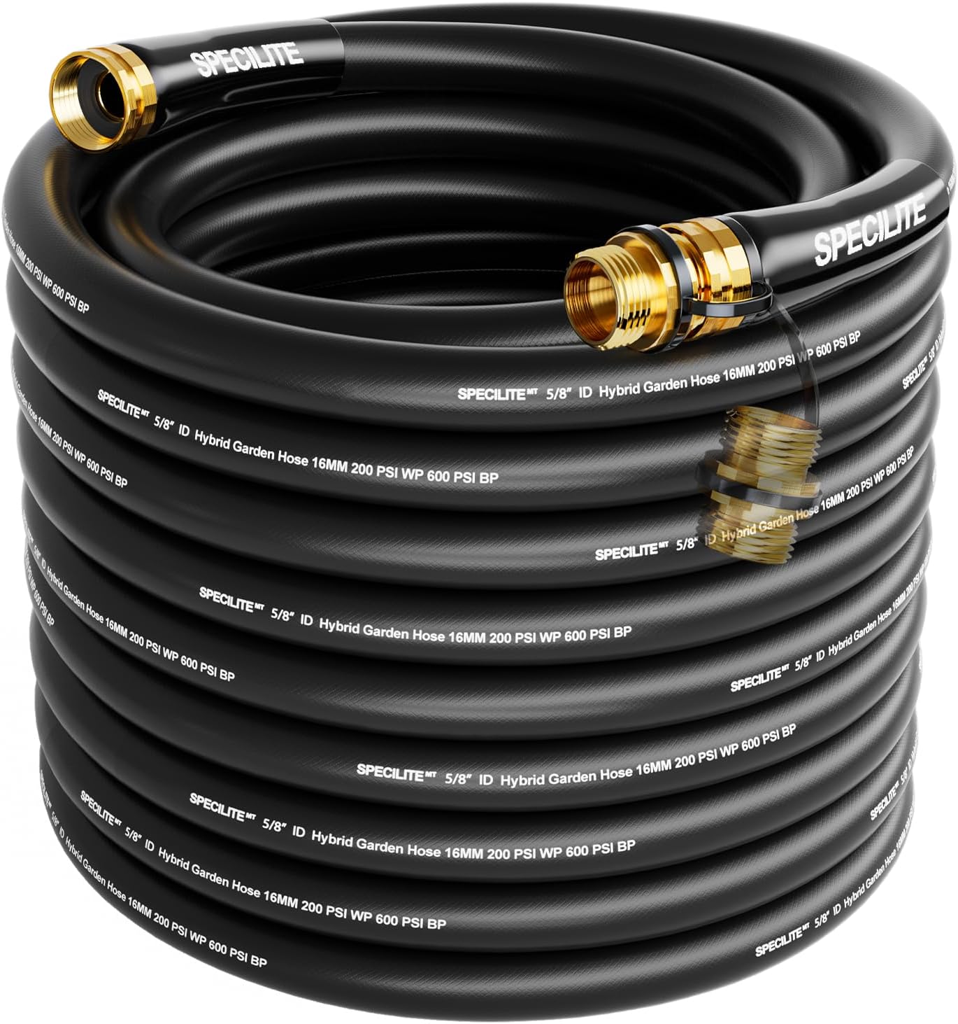 SPECILITE Garden Hose Review: 2-in-1 Kink-Less Brass Adapter for Yard and RV