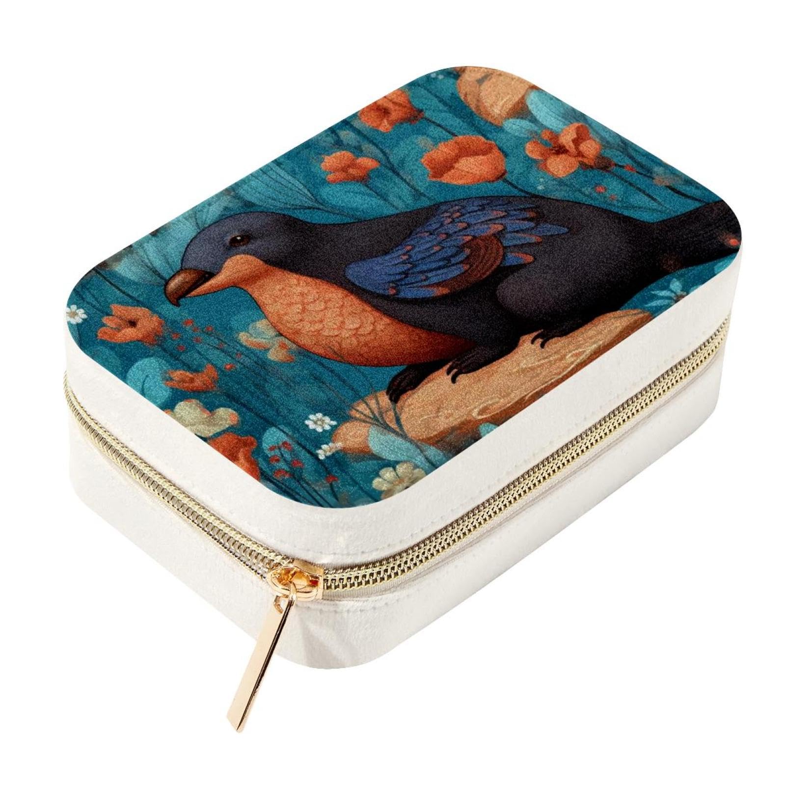 Boîte à bijoux de voyage Platypus en velours pour ranger vos bagues