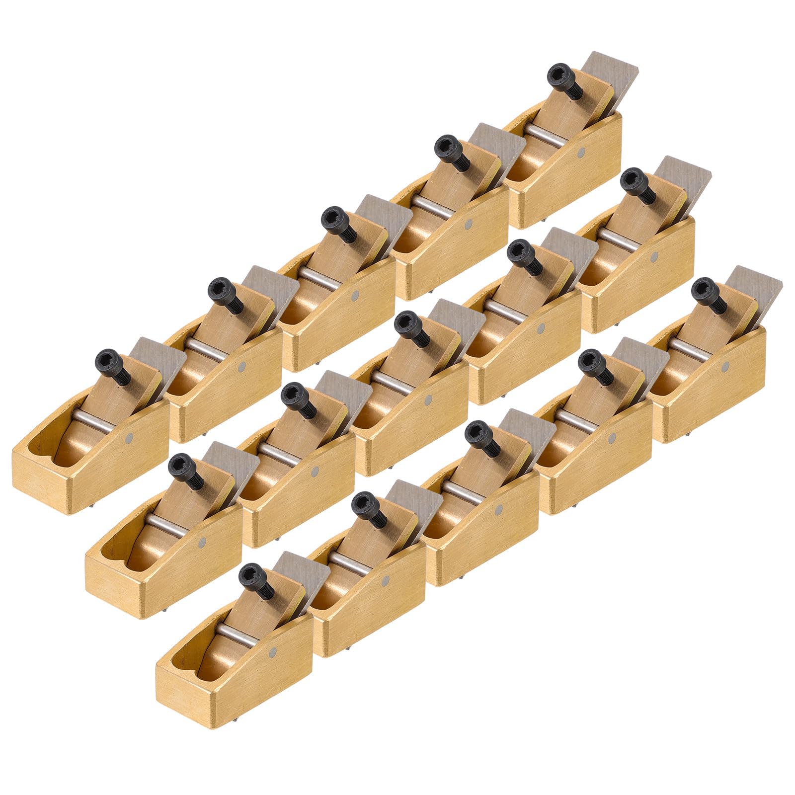 Pialla Manuale per Liuteria in Ottone e Acciaio Finitura Lucida, Facile da Usare, per Strumenti Musicali in Legno e Violoncello
