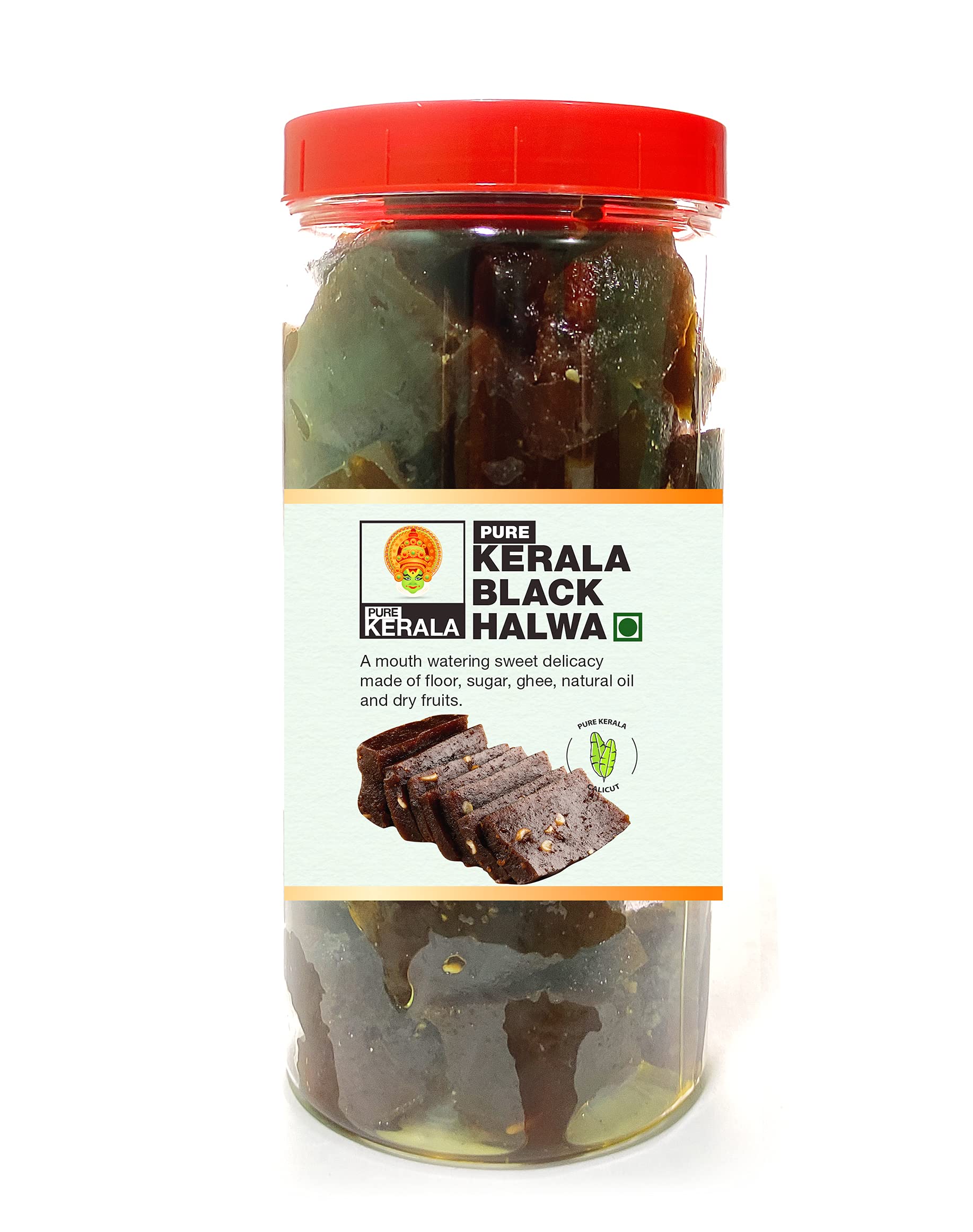 Buy Kerala koshikode Black Halwa 950 gm, Original Pure Kerala Black